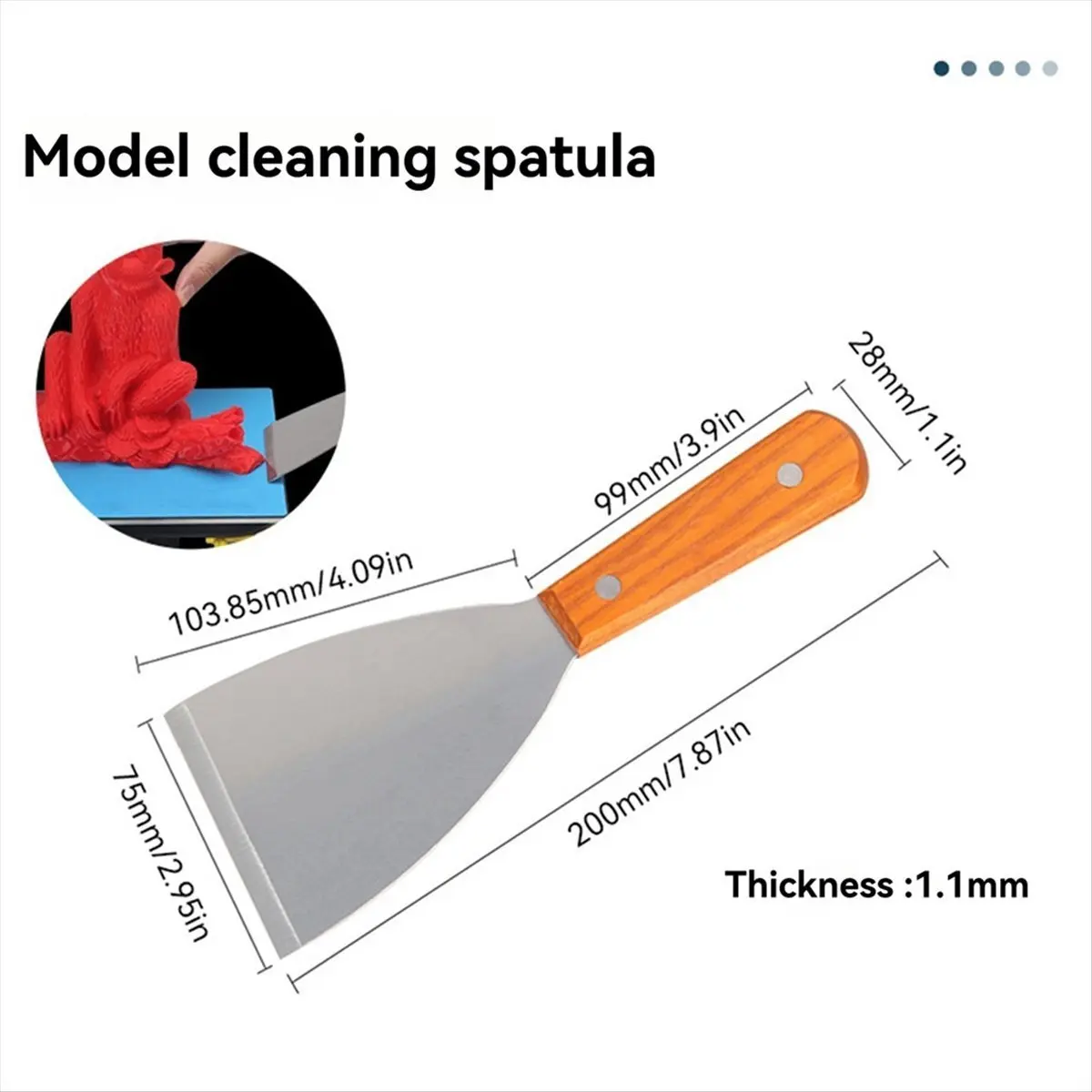 DT75BG 3D Printer Cleaning Kit 17 Pcs Including Brushes, Tweezers, Steel Needles, and Pliers for Efficient Maintenance