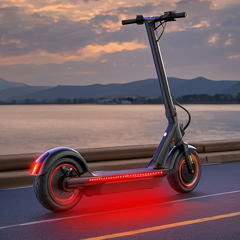 Scooter elétrico LED Night Riding Warning Strip Light adequado para ciclismo ao ar livre alimentado por USB