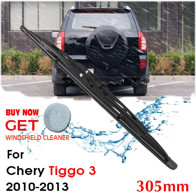 

Car Wiper Blade Rear Back Window Windscreen Windshield Wipers For Chery Tiggo 3 Hatchback 305mm 2010-2013 Auto Accessories