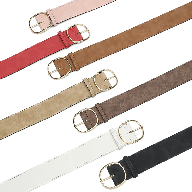 ชุดเดรสสายรัดเอวแบบกว้างสำหรับผู้หญิงชุดเดรสกระโปรงมีกระดุมสีล้วนแบบเรียบง่าย