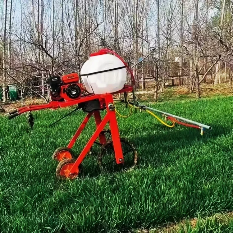 

Popular Hot sell Factory Manual Handle Model Walking Boom Dispenser Hand Push Sprayer Machine Tractor Spraying Machine