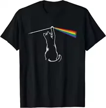 

Футболка с забавным котом, подарок для рок-музыки, женская одежда, уличная одежда с принтом на заказ, футболки с графикой, одежда в стиле аниме, женская одежда