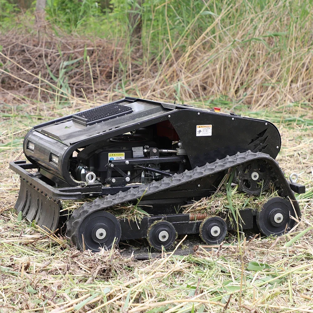 

Manufacturer Wholesale Cordless Grass Trimmer Remote Control Lawn Mower Petrol Engine Lawnmower Crawler Lawn Mower