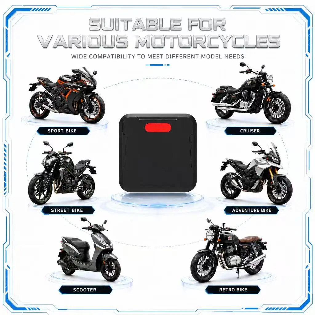 otorcycle Blind Spot Monitoring, Lane Change Alert (LCA),compatible with Yamaha, Honda, BMW and other motorcycles Security suite