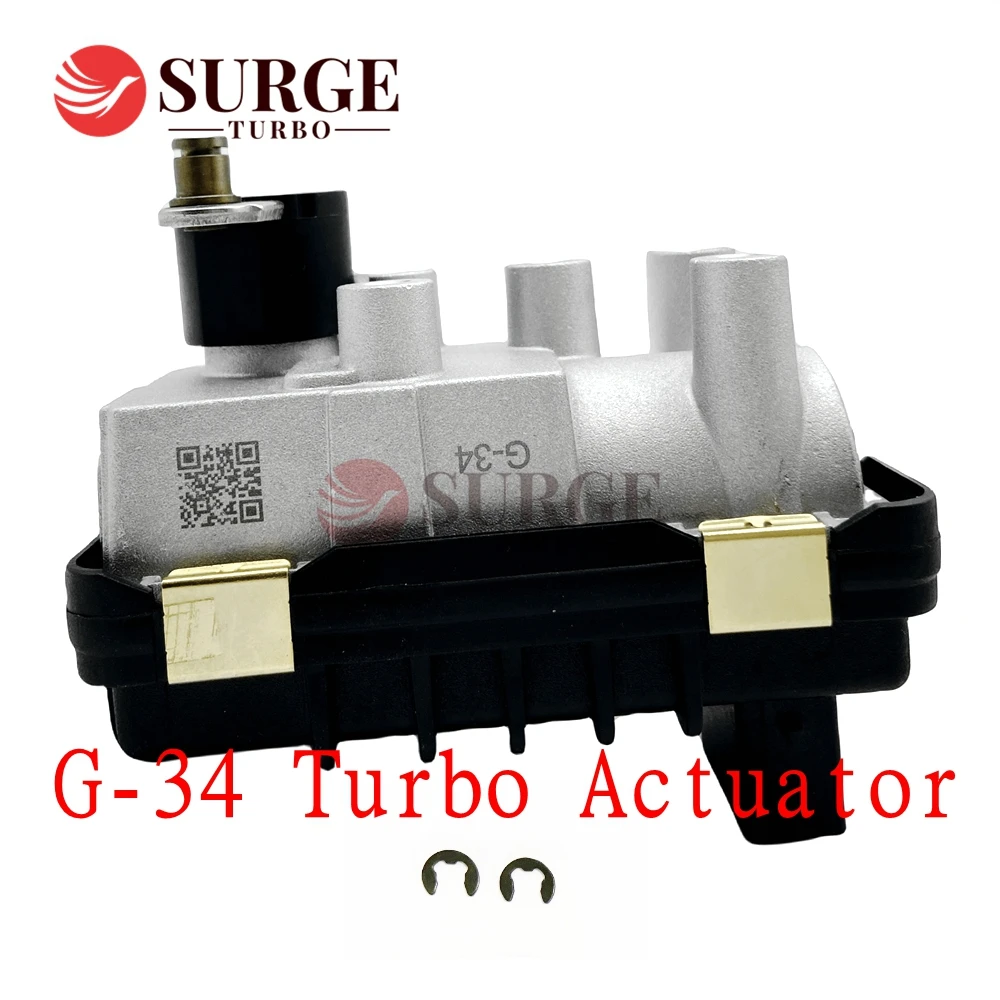 Turbo Wastegate G-34 752610 Turbo Electronic Actuator G34 752406 6NW009206-11 for Land Rover Defender 2.4 TDCi Puma 2006-