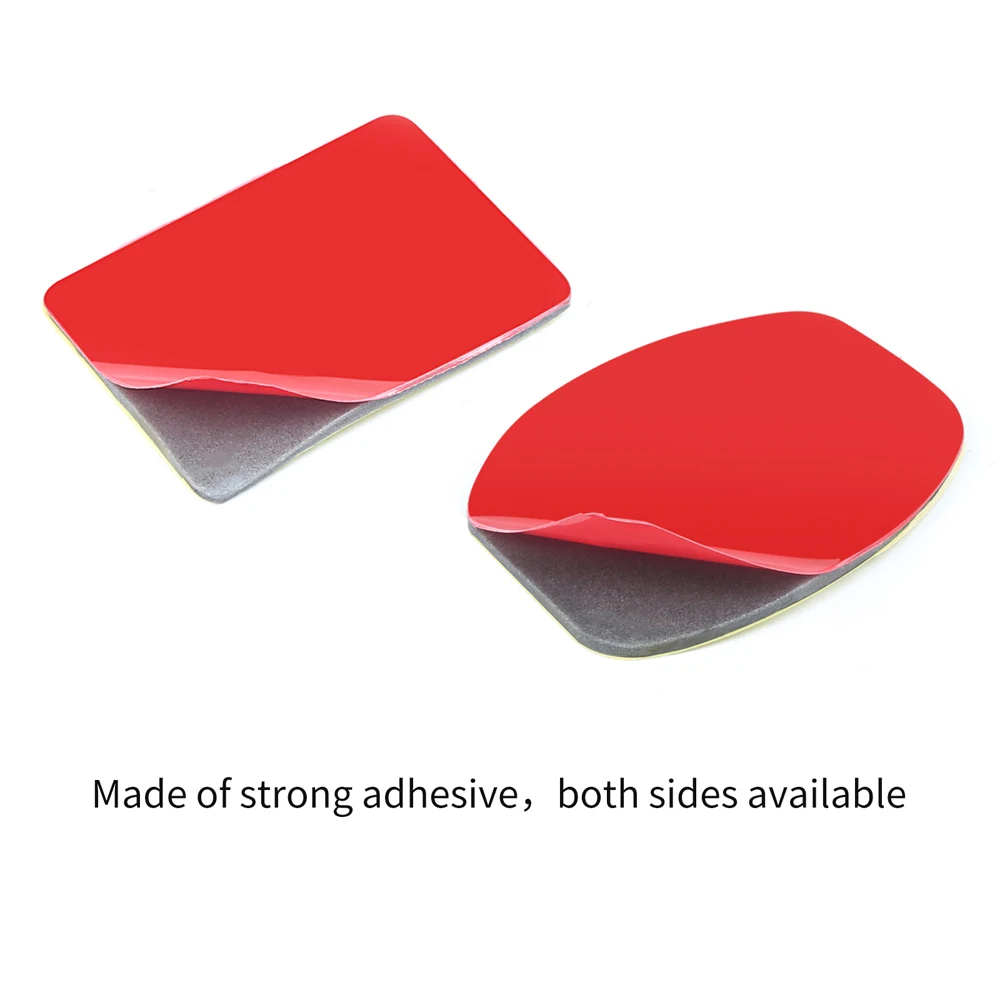 30 Pcs 3 M Red Adhesive Sticker Double Adhesive Tape Affected For Gopro Hero13 12 11 10 9 8 7 6 5 4 for SJ4000 for Xiaomi for Yi