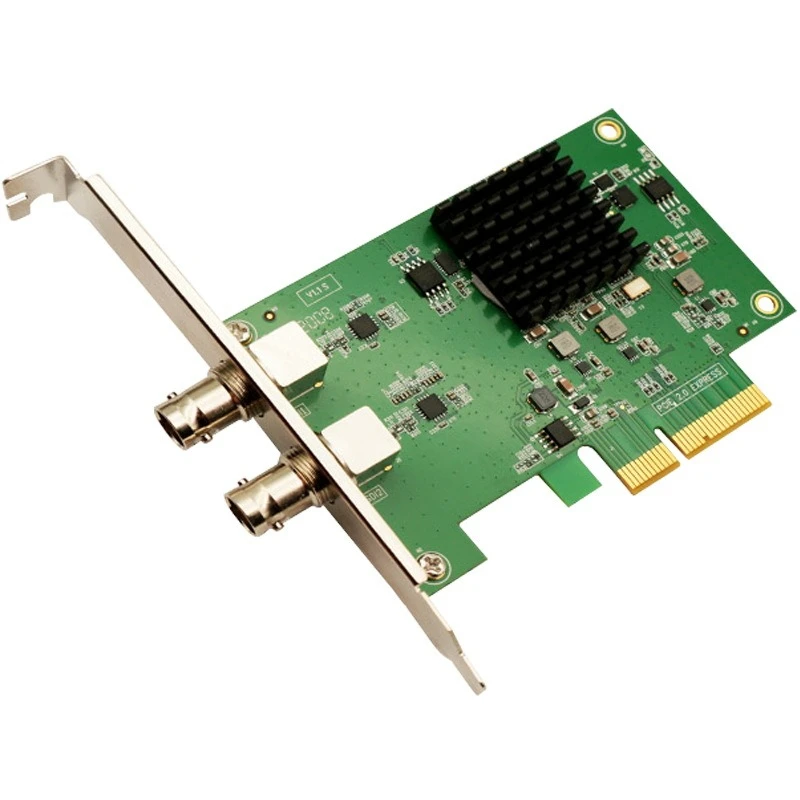 

Dual SDI high-resolution video image capture card PCIE camera conference game recording live broadcast