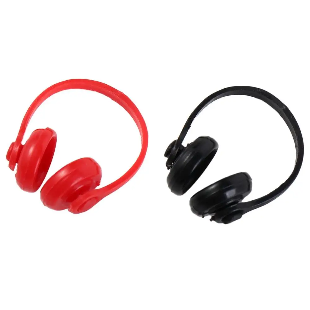 Dollhouse Props Dollhouse Headphone Model Plastic 1/12 Scale Miniature Headset Model Classic Miniatures Wireless Earphone