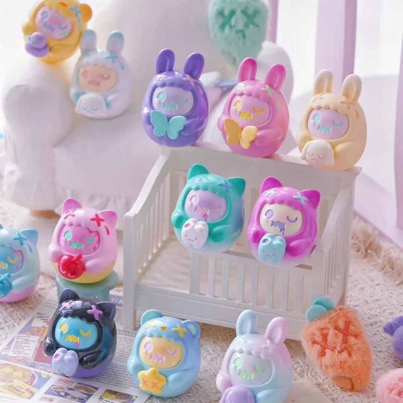 

Shinwoo Hug Me Mini Series слепая коробка Хэллоуин плюшевый ПВХ аниме фигурка-сюрприз куклы для девочек украшение для домашнего рабочего стола подарки