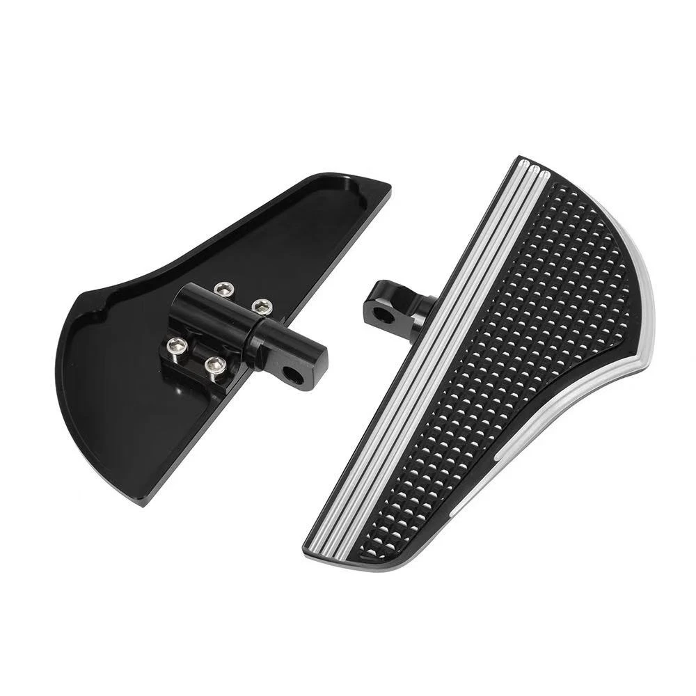 Pijakan Kaki Pengendara Depan untuk Harley Touring Street Glide Electra Glide Road King Sportster 883 XL Softail Dyna V-Rod