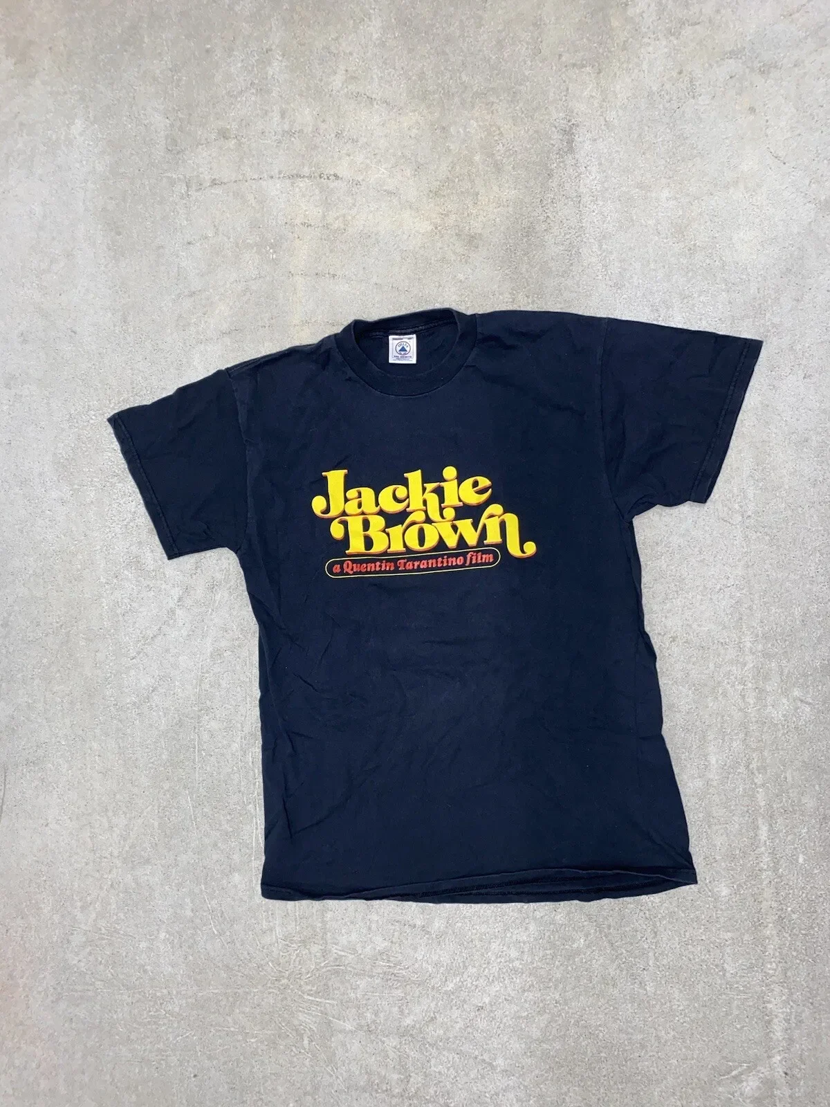 ヴィンテージ-90年代-映画プロモーション-クエンティン・タランティーノ-ジャッキー・ブラウン-シャツ-lサイズ-非常に希少