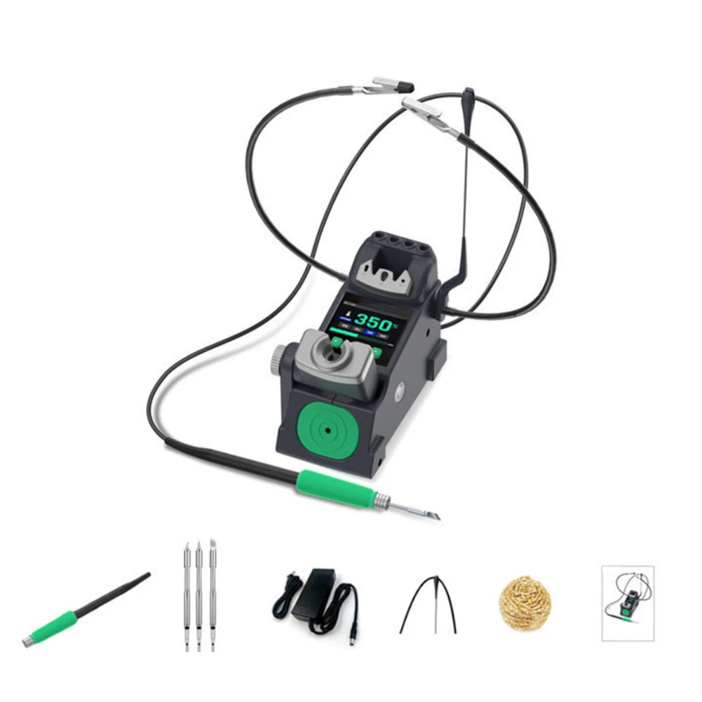 Soldering Iron Stand Holder for 210/245/115 Handles with Clamp Mount and 100-450C Adjustable Temperature Setting