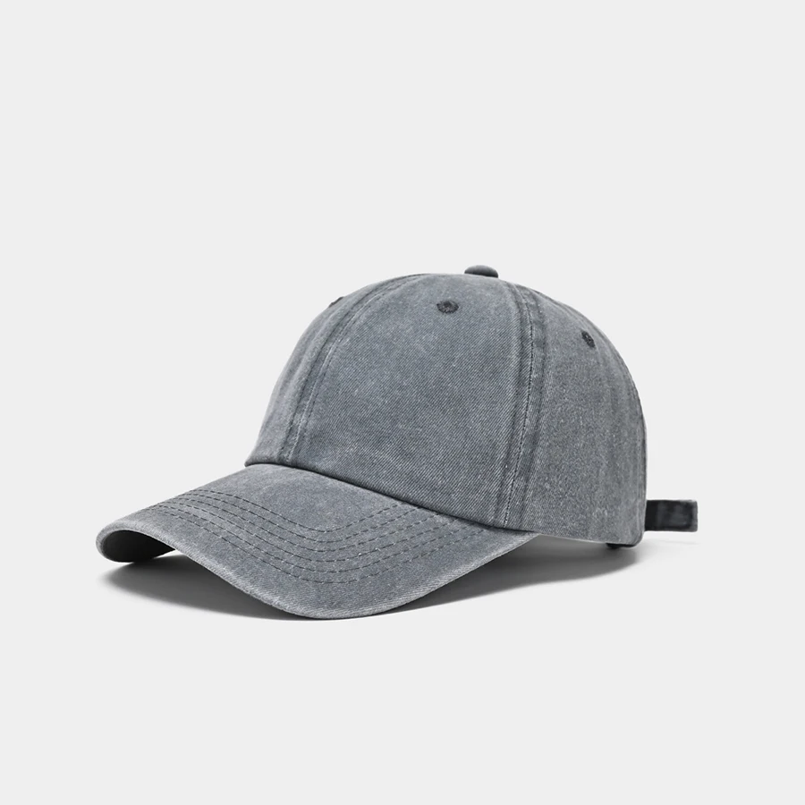 Zonnebrandcrème watergewassen HEREN baseballpet met een klein gezicht, retro noodlijdende en veelzijdige trendy eendentonghoed, HEREN Big He