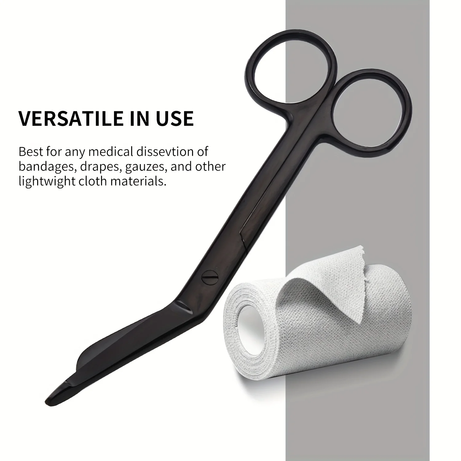 3 قطع من مقص إزالة الخياطة المطلي بالتيتانيوم متعدد الألوان، مقص خياطة احترافي للمختبر مثالي لأدوات الصياغة #4