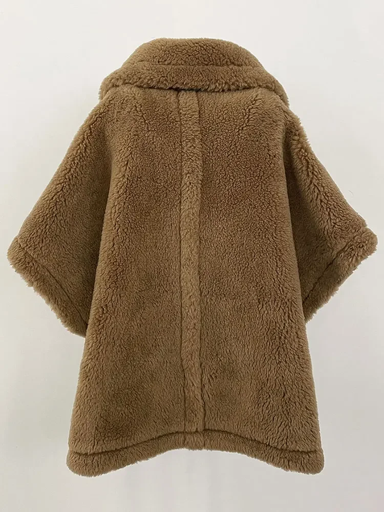 女性用ベスト ショート アルパカ ベスト 本物の毛皮コート ノースリーブ レディース 新秋ファッション 厚手 暖かい オーバーサイズ ファー ジャケット 女性用