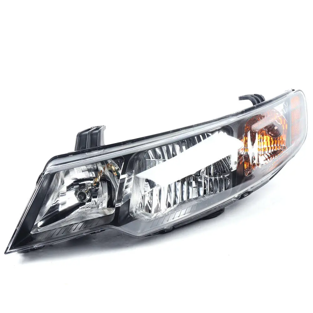 For Kia Forte 2010 2011 2012 2013 Halogen Headlight Assembly Driver Side Lamp