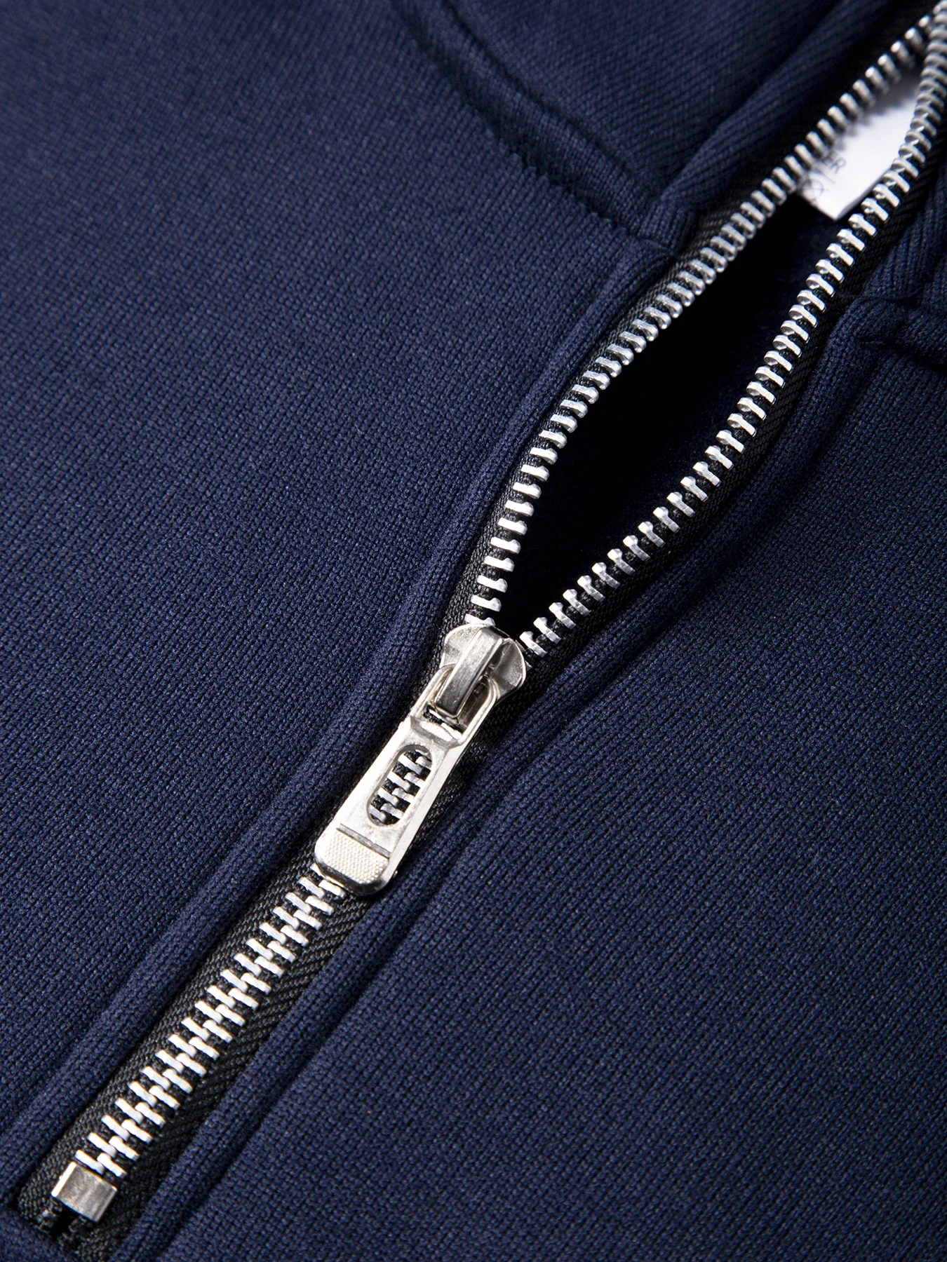 Herren-Pullover mit Viertelreißverschluss, lange Ärmel, schmale Passform, leichter Pullover mit Stehkragen, lässige Pullover, halber Rollkragenpullover, gemütliche Outdoor-Streetwear – Detail 9