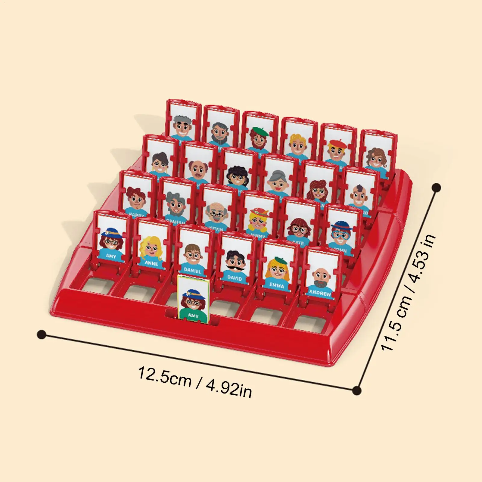 1pc Guesses Who I Am Board Game Parent-Child Interactive Memory Logic Card Board Game Educational Guessing Toy For Family Party view 6