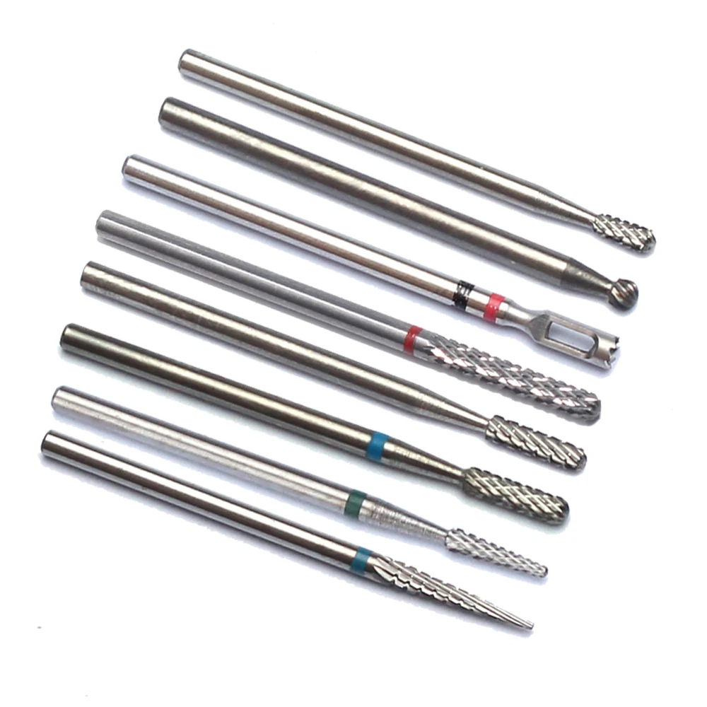 كرة صغيرة كربيد التنغستن مسمار مثقاب الخشب قاطعة المطحنة ل مانيكير باديكير جهاز مانيكير هلام البولندية إزالة لقم الأظافر