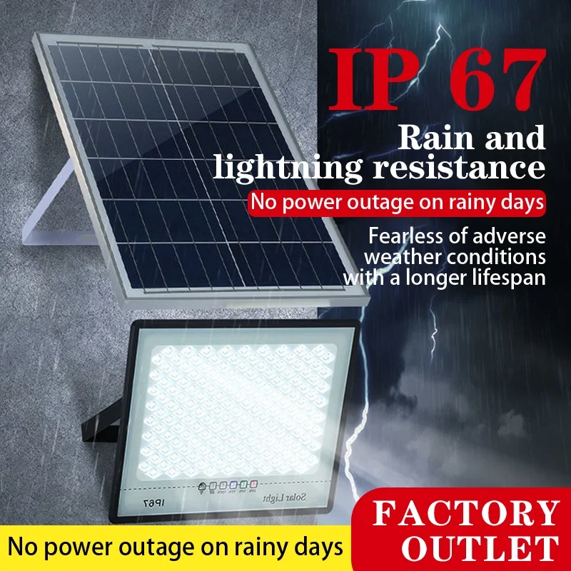 led-ソーラーライト-ip67-防水屋外ソーラー投光器ガーデンポーチ壁ランプスポットライト屋外緊急セキュリティ照明