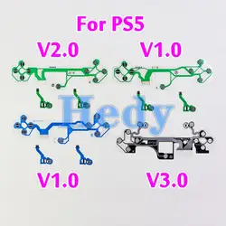 2sets Original New Flexible Cable For PS5 Controller Conductive Film Replacement For PS5 V1 V2 Cable Ribbon Cable