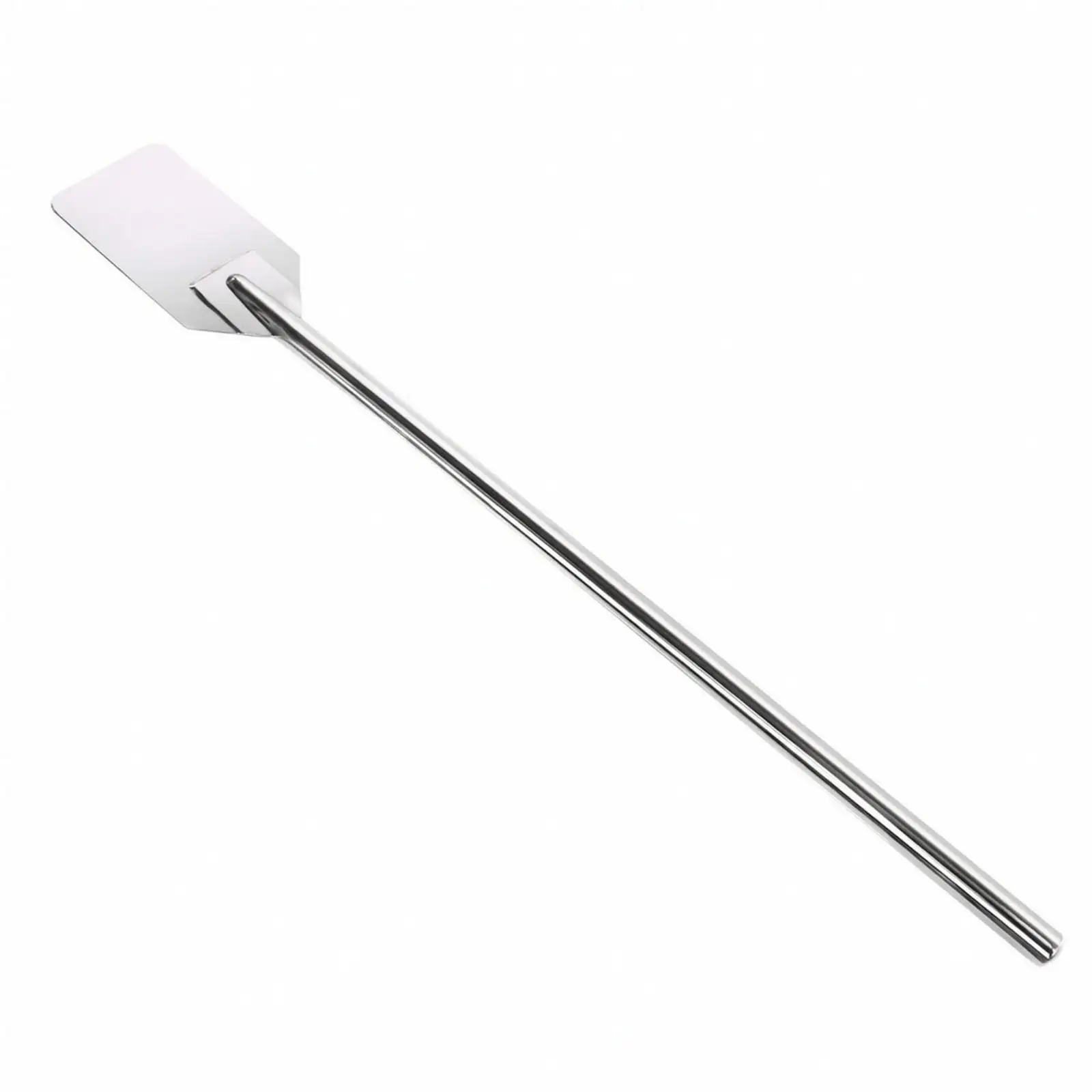 Heavy Duty 304 Stainless Steel Kitchen Spatula for Mixing Scraping Turning Food in Deep Vessels Cooking Tool