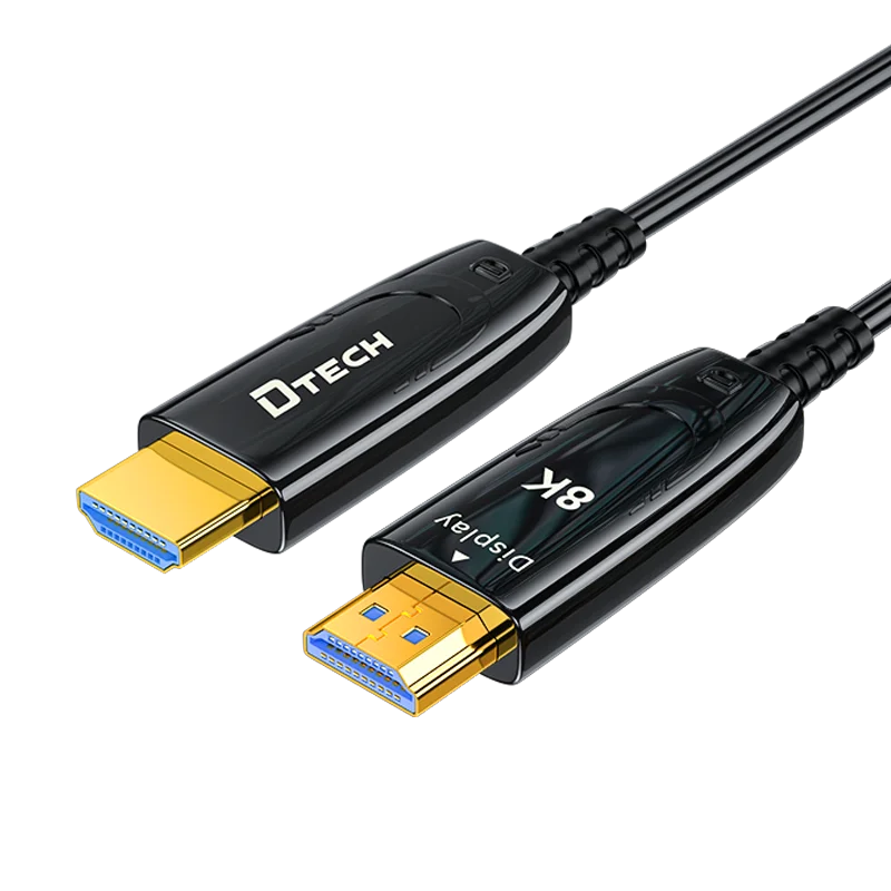 Wholesale HDMI Fiber Cable 8K 4K 2K 20M 10M 5M 3D HDR 48Gbps HDMI 2.1 Optical Fiber Cable With Ethernet for Computer