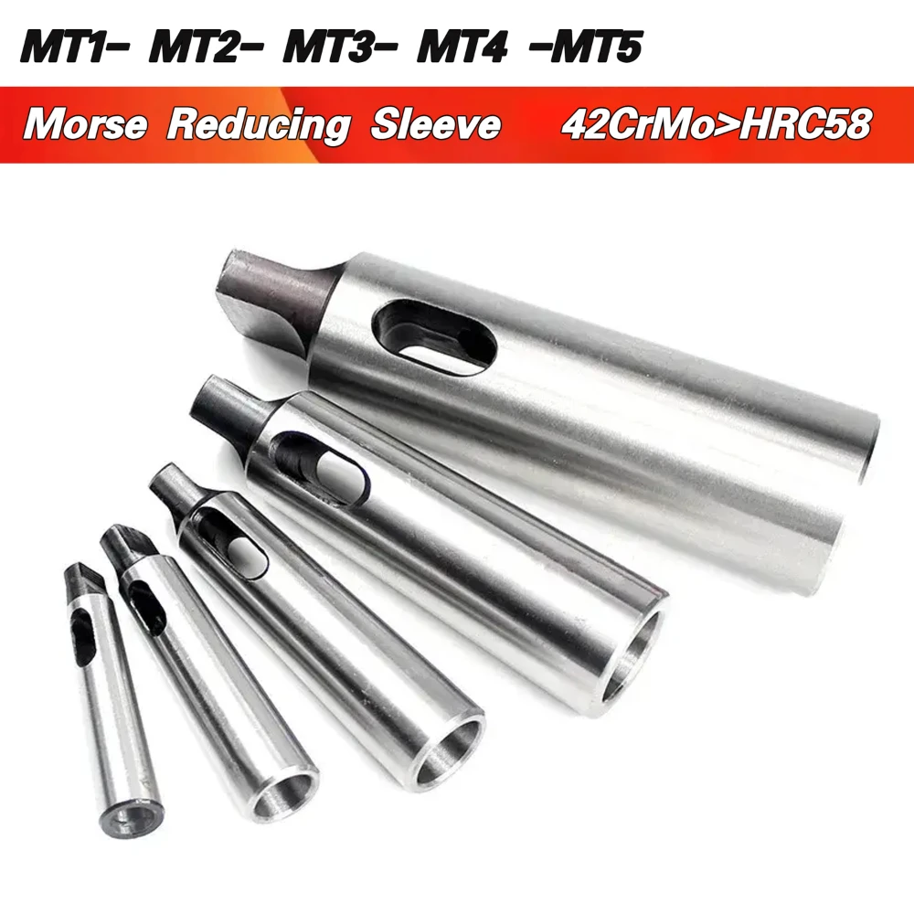 MT1 MT2 MT3 MT4 MT5 Morse Adapter Taper Shank Reducer Drill Sleeve for Morse Taper Sleeve Shank Accessories Adaptation Tool