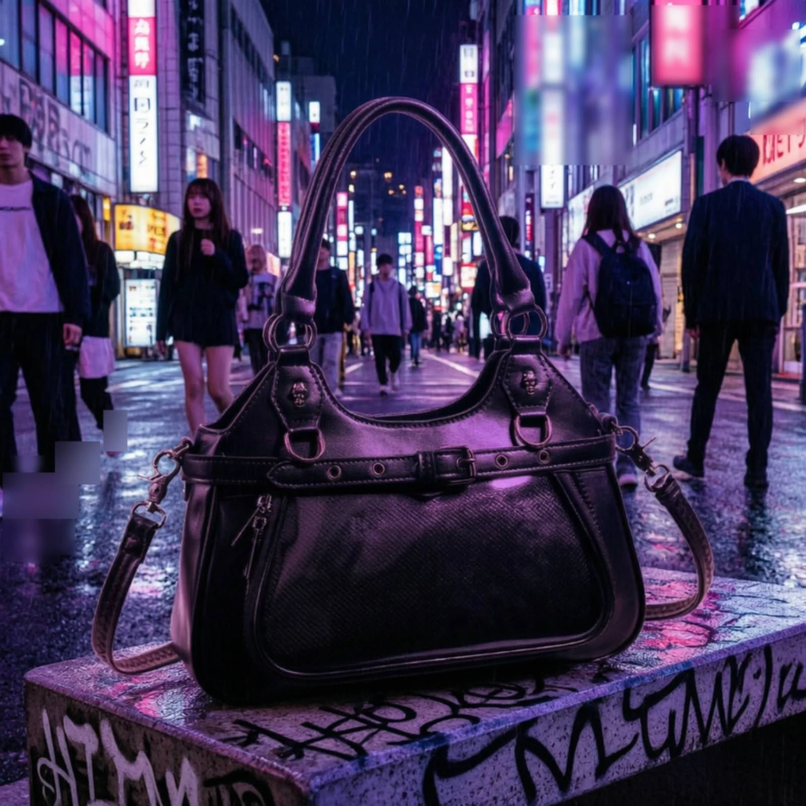 Ita Bag with Window Structured Crossbody Handbag with Window Ita Bag Anime-Inspired Kawaii for Collectors, Conventions