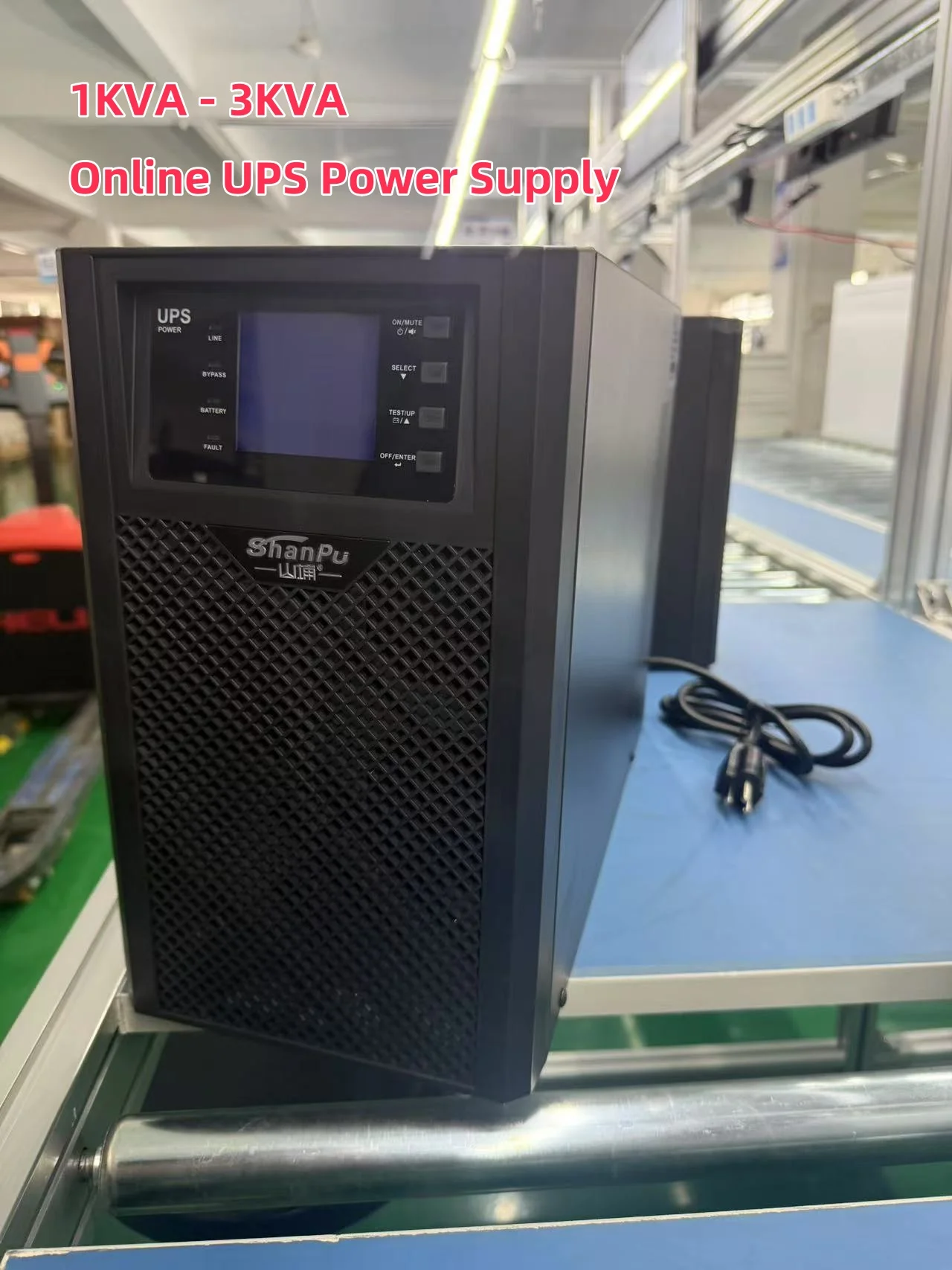 

1KVA On-line UPS Uninterruptible Power Supply Pure Sine Wave 1000VA/900W Online UPS Power Supply for Computer Server Backup