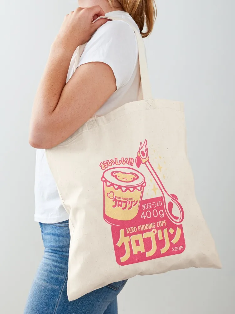 

Kero Pudding Tote Bag free delivery bags Canvas shoulder bag large size bags sac pour femme