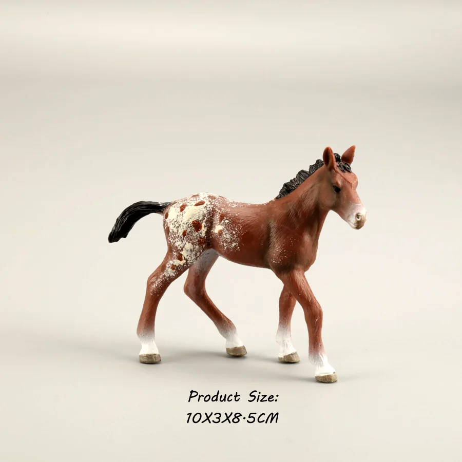 Classics Collectible Horse Figures Toys Simulation Assorted Colors Horse  model figurine PVC toy Educational Playset for Kids