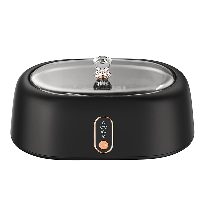 안경, 보석, 콘택트렌즈, 틀니용 초음파 세척기 - 40KHz 고주파 딥 클리닝 살균기 전문 가정용