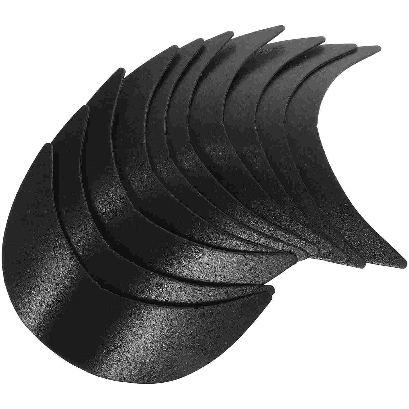 

10 Pcs Hat Replacement Brim Baseball Cap Visor Insert Liner Shaper Support Peaked Caps Inserts Brims Tool