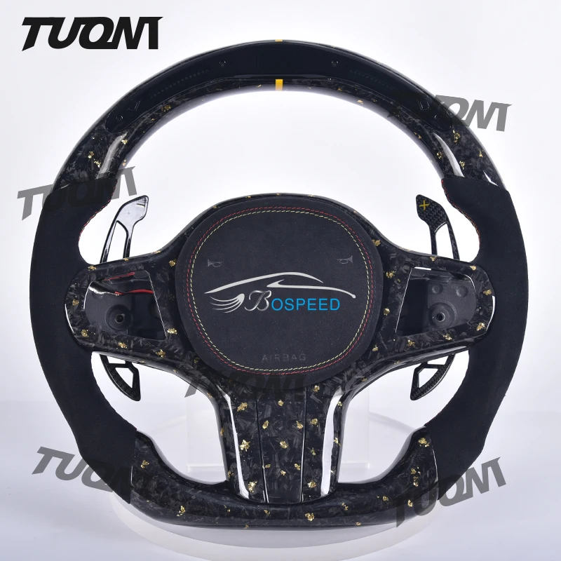 

LED Display Forged Carbon Fiber Steering Wheel For BMW G20 G30 G28 G32 G38