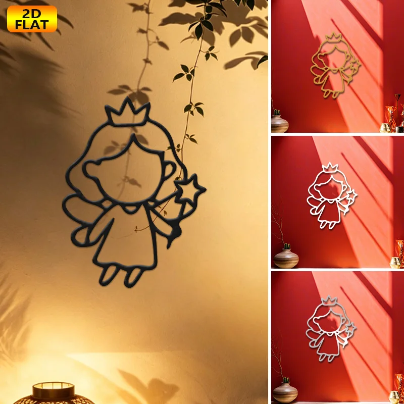 【2DPlane】1Pieces，1pc Metal wall decoration,15.75Inch-sized creative gift 1pc