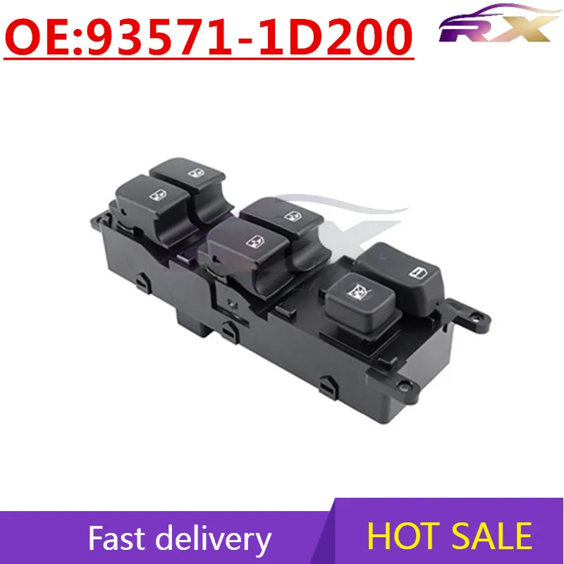 

OEM:93571-1D200 Power Window Master Control Switch For Hyundai/Kia