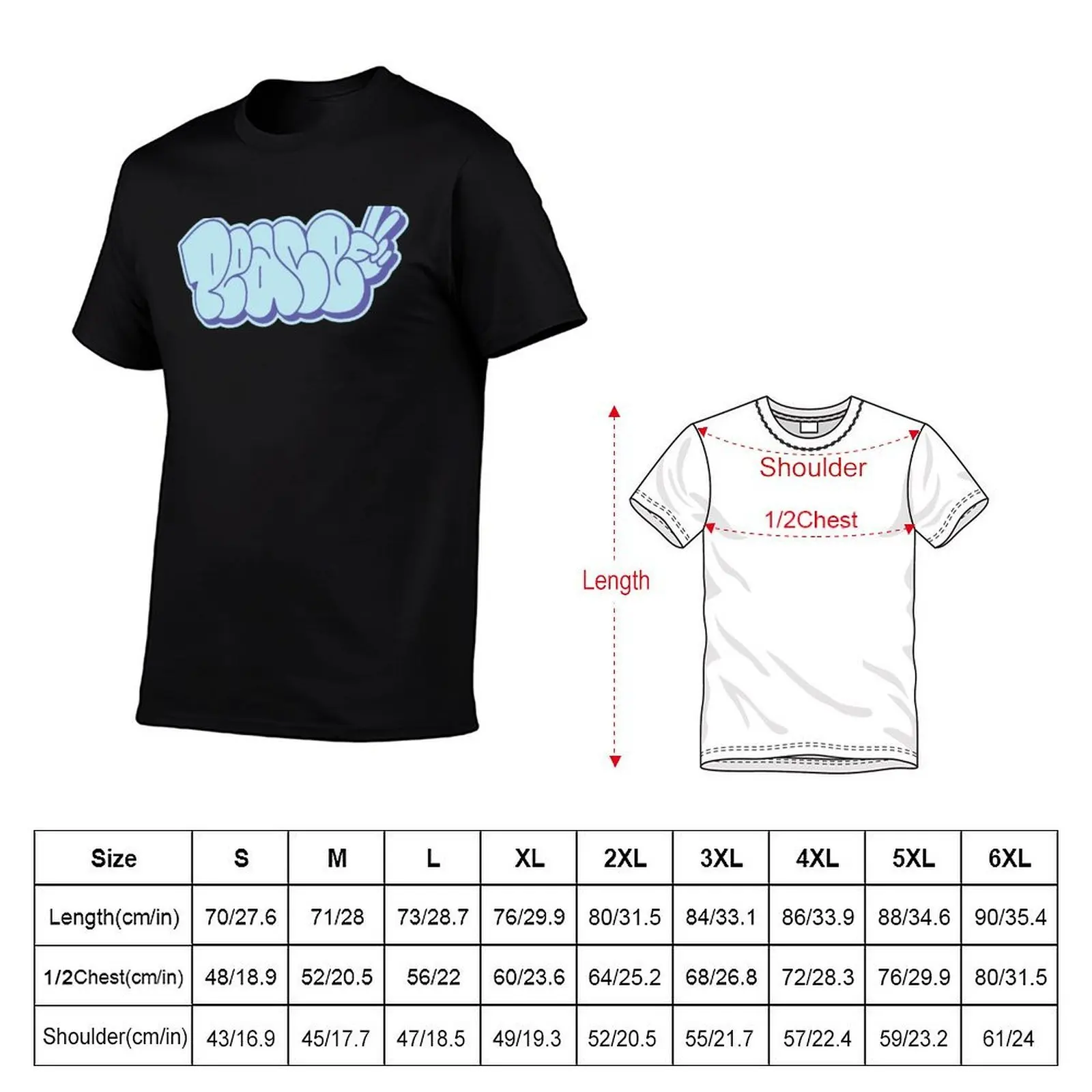 PEACE - Graffiti Throw Up Bubble Letters T-Shirt Funny t-shirt funny gifts tshirts for men