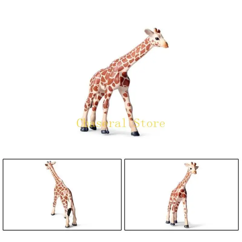 E7CE Wildlife Animal Model Figuras Realista Toy Creature for Kids and Collectors Presente coleção decorativa brinquedo