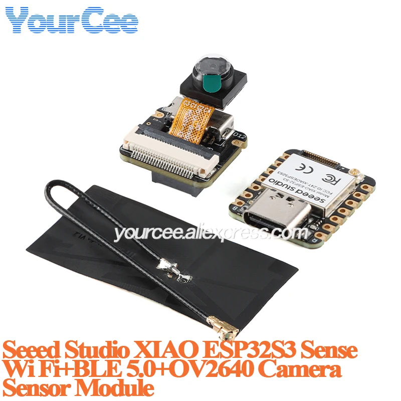 10pcs/1pc Seeed Studio XIAO ESP32C6 ESP32 ESP32C3 ESP32S3 Sense MG24 NRF52840 RA4M1 RP2350 SAMD21G18 RP2040 Development Board view 5