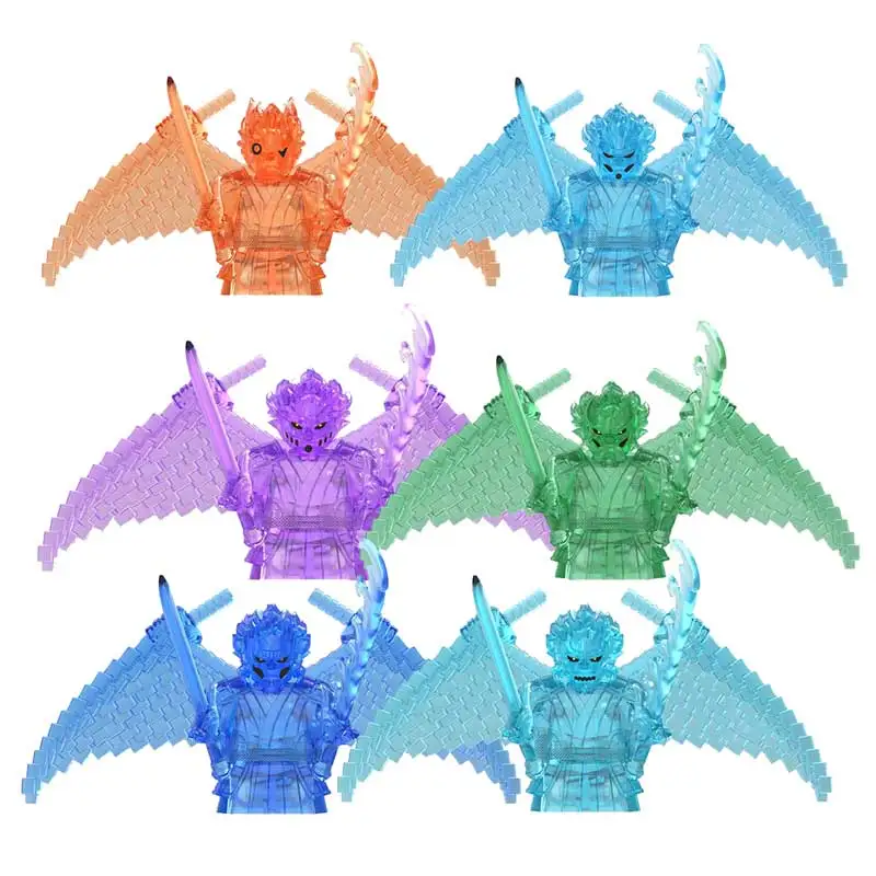 

WM6167 Susanoo Movable Building Blocks Doll Anime Cartoon Mini Action Figure Assemble Model Bricks Toys Kids Birthday Gifts