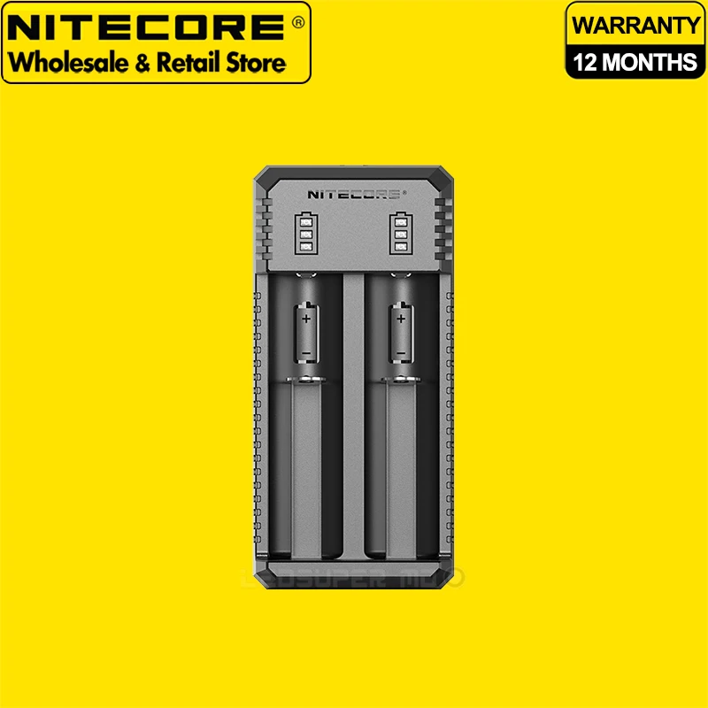 

Портативное USB-зарядное устройство NITECORE UI2 с двумя слотами для литий-ионных и аккумуляторов IMR