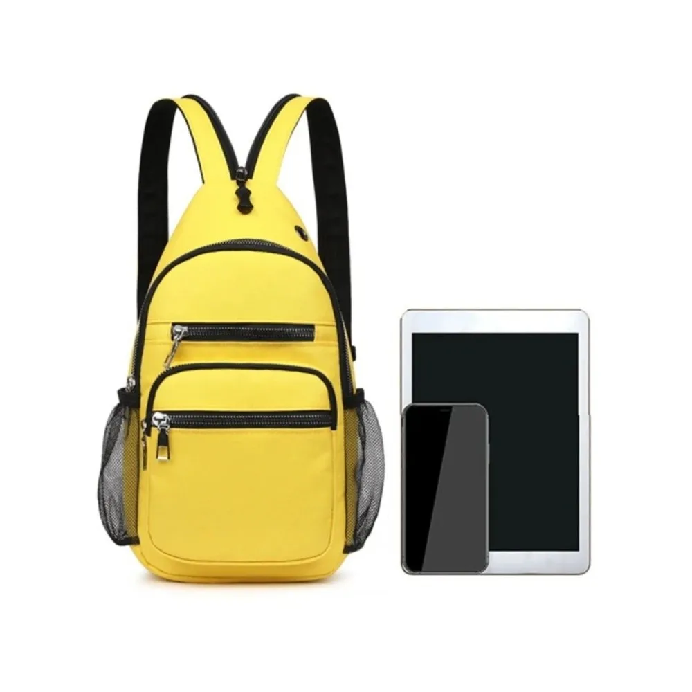 Mehrzweck-Rucksack in kleiner Größe, wasserdicht, leicht, Umhängetasche, mehrere Taschen, Brusttasche, Unisex