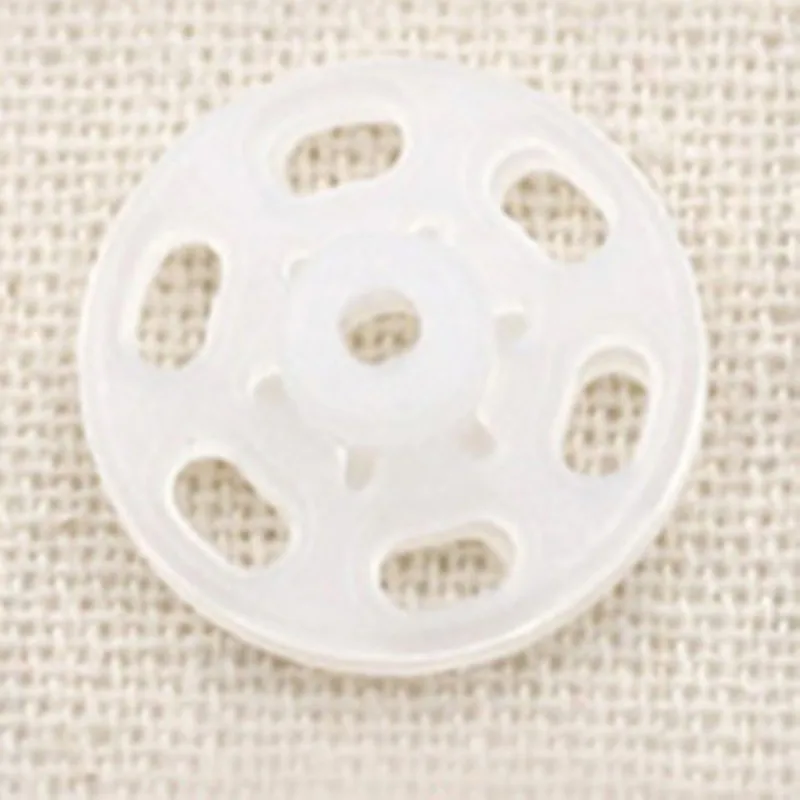 Hidden Invisible Button100pcs 7mm/10mm/15mm/20mm Small ABS Plastic Snap Fasteners Press Button Stud Sewing Accessory