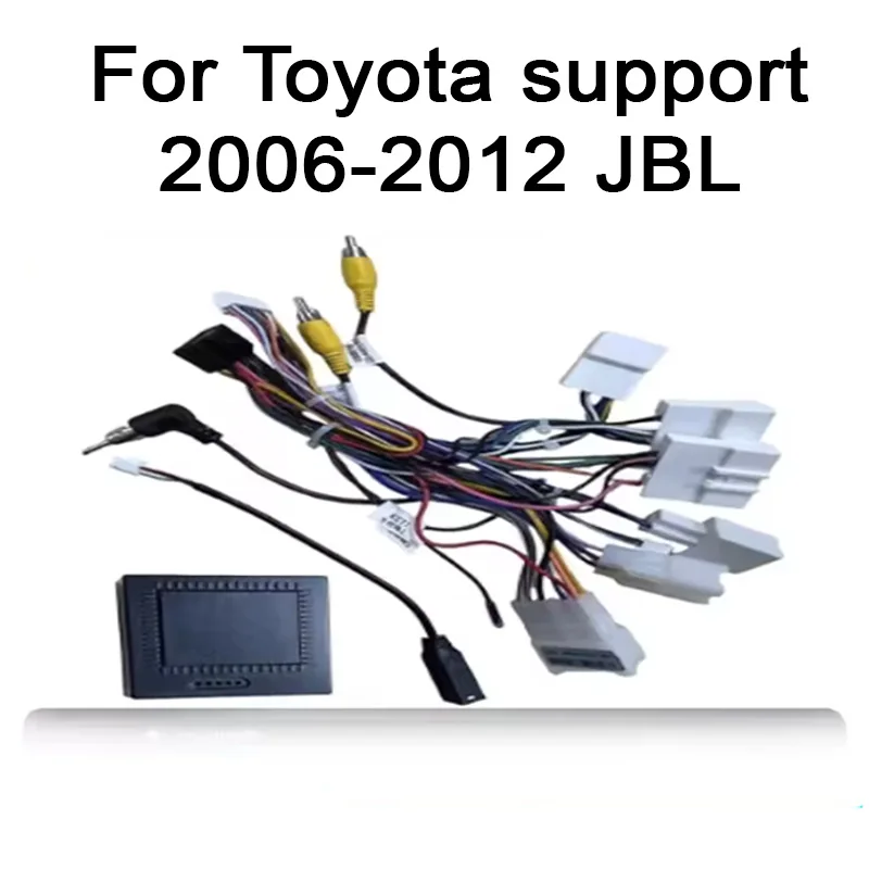 

Коробка CAN BUS и кабель для Toyota RAV4 2006-2012 с гибридом, SE и моделью со звуковой системой JBL
