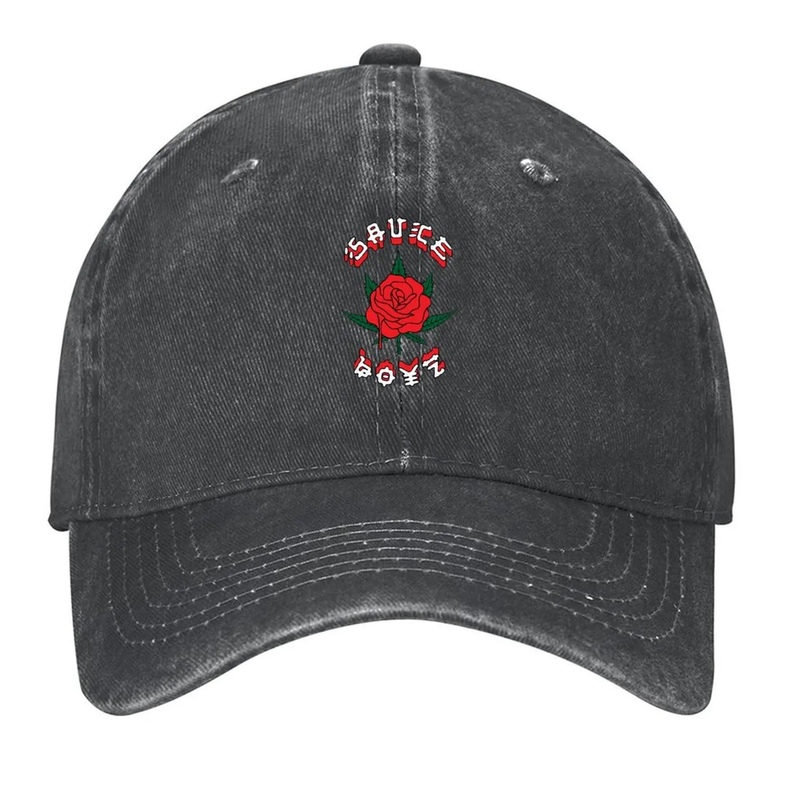 

Eladio Carrion Merch, Eladio Carrion Sauce Boyz Logo Baseball Cap Dropshipping Streetwear Christmas Hat Hats Woman Men's