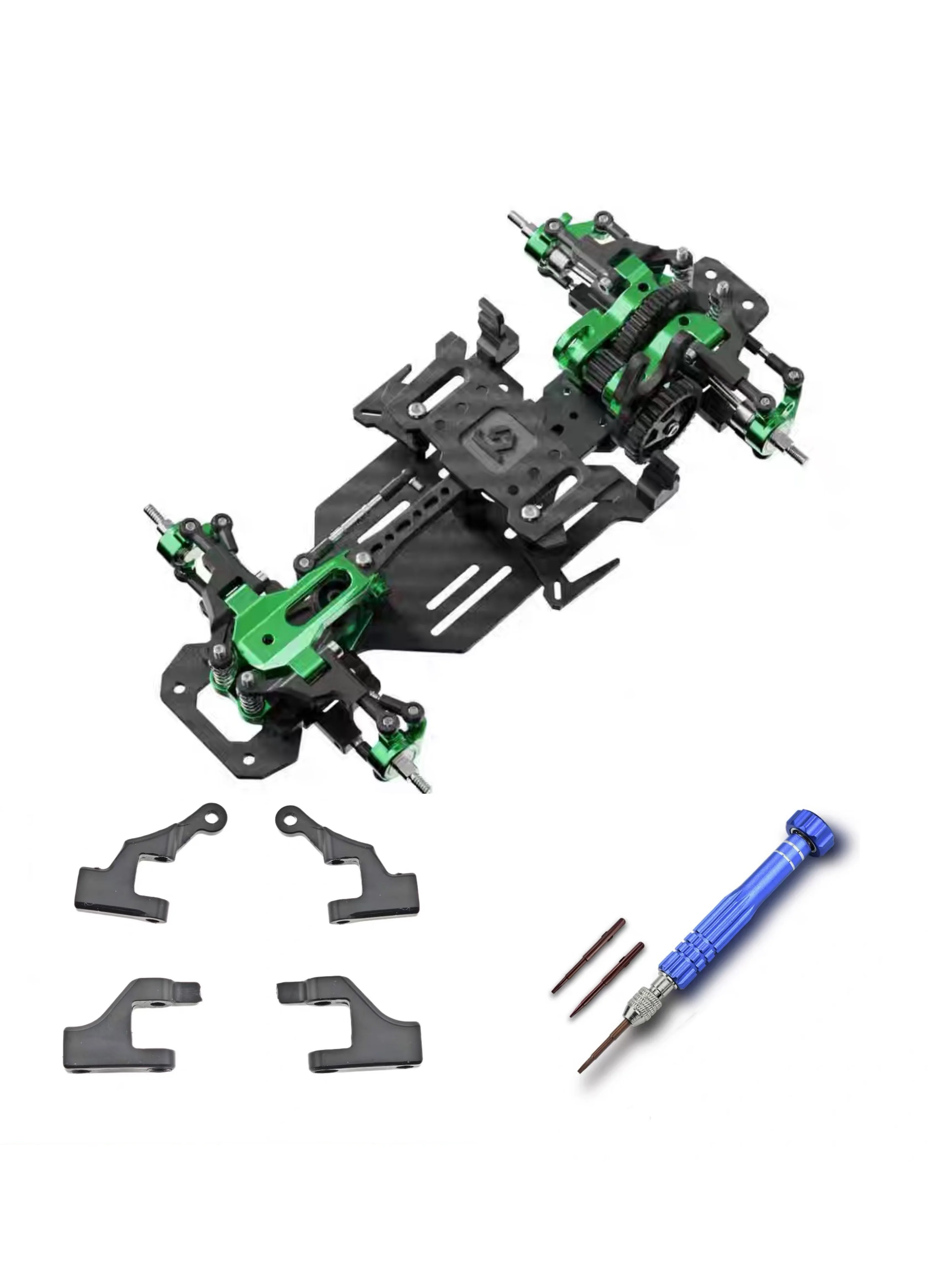 TG RACING RWD Achterwielaandrijving Drift Racing RC Auto Frame Chassis 1/24 1/28 Afstandsbediening Voertuig Schroevendraaiers en onderdelen