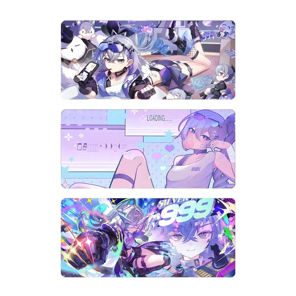 game character Honkai Star Rail Silver Wolf Mouse Pad Mousepad Large Gaming LockEdge Thickened PC Table Desk Mat