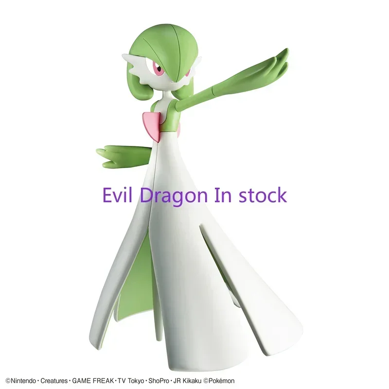 Bandai genuíno pokemon figuras coleção 49 gardevoir anime figura coleção modelo anime figura de ação brinquedos para crianças