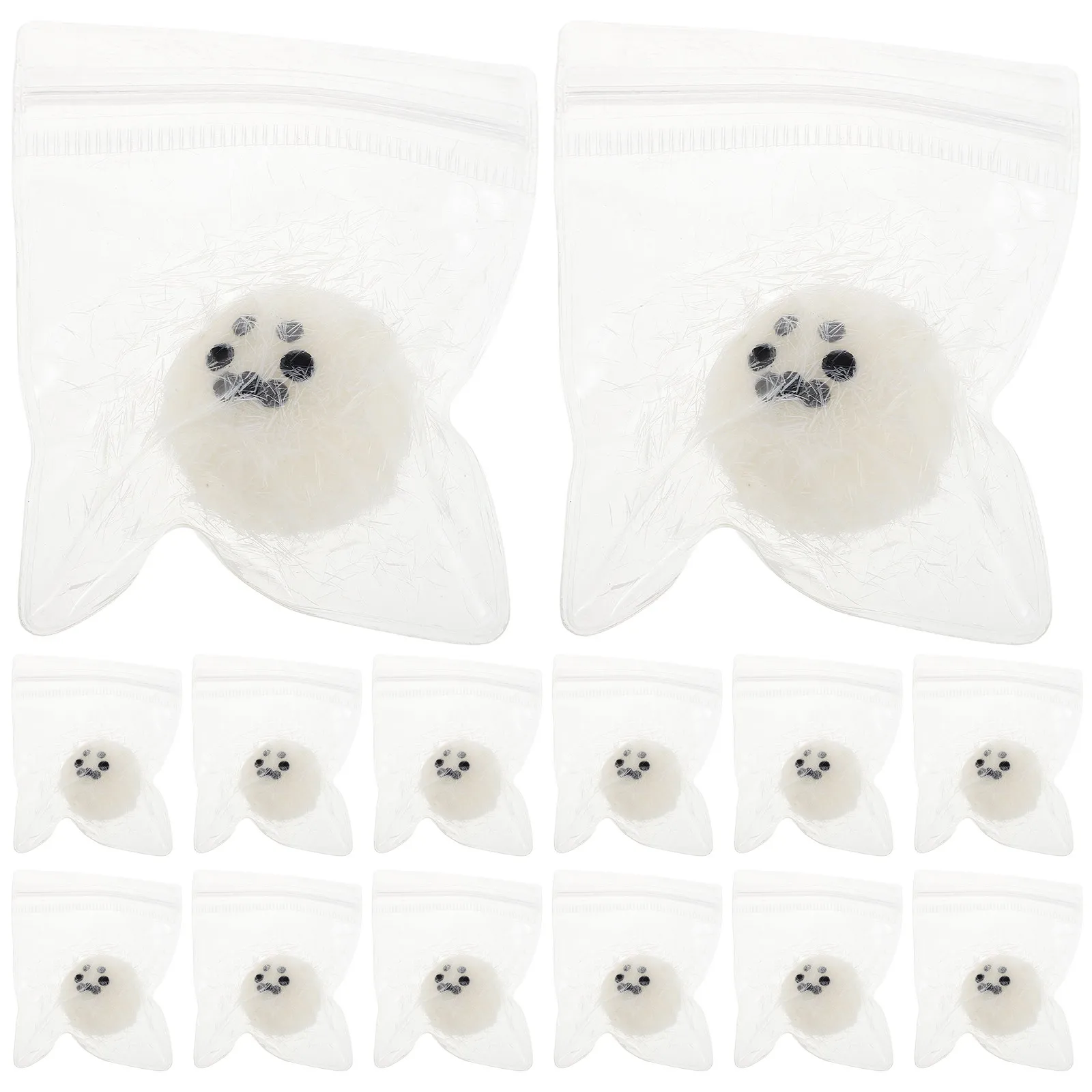 20Pcs Mini Squeeze Seal Stress Relief Squishy Soft Stretchy Fidget Decompress Pinch Joy Simulation Animal for Office Party Fun